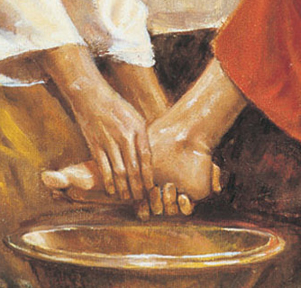 Washing feet 1